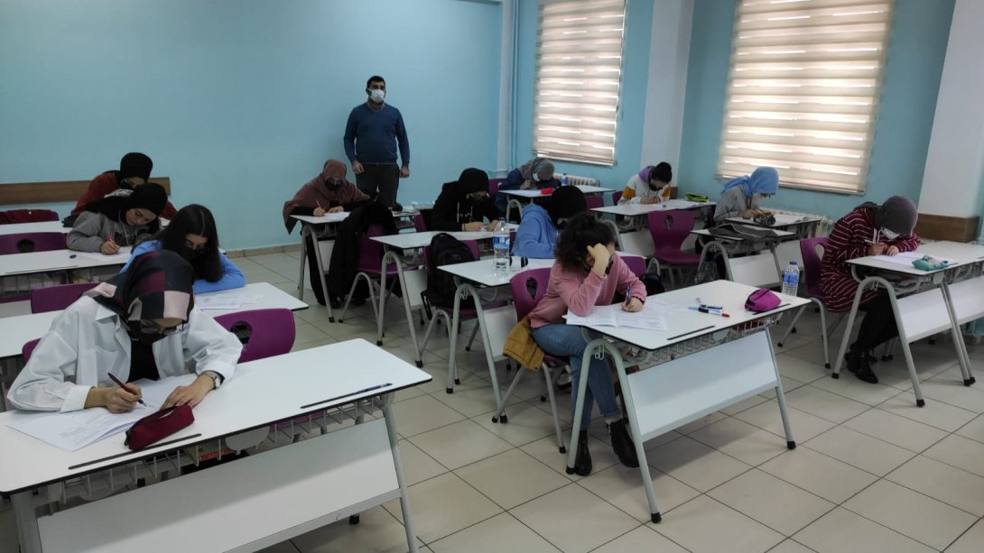 Destekleme ve Yetiştirme Kursları İzleme ve Değerlendirme Ortak Sınavı Yapıldı
